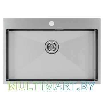 Кухонная мойка Paulmark Kroner PM217551-BS (нержавеющая сталь)